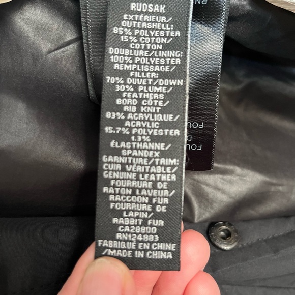 RUDSAK DOWN PARKA like new condition - Picture 13 of 14